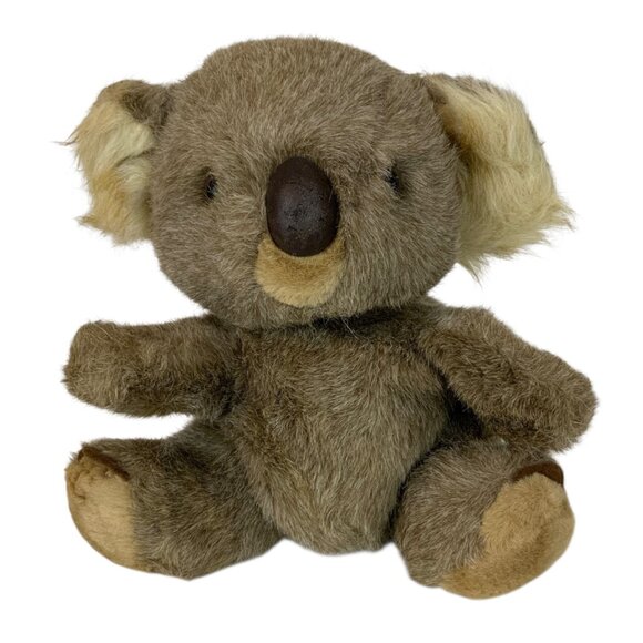 Playful Pals Puppet Koala Bear By Mervyns Brown Beige Plush Toy Korea Vintage - Picture 1 of 8